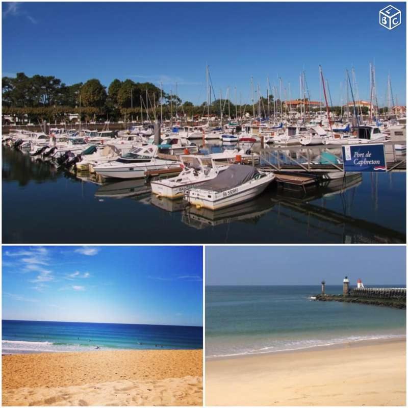 Studio Cap Sud Capbreton Proche Plage Kültér fotó